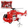 WENYI儿童飞机玩具大号仿真惯性武装救援直升机3-6岁男孩玩具汽车模型 红色直升飞机 实拍图