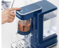 摩飞电器（Morphyrichards）即热式饮水机茶饮机 桌面办公室台式泡茶机 小型烧水泡茶一体机 家用煮茶器速热  MR6087 轻奢蓝（泡茶饮水双模式） 即热型 实拍图
