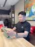 B.O.W航世HB354 2026妙控键盘ipad air4/5保护套air6/7磁吸壳悬浮21/22pro10.9/11寸 64键五档背光 绿色 实拍图