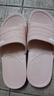 酷趣（Coqui）拖鞋女情侣家居轻便软弹舒适浴室凉拖鞋女款活力粉35-36CQ7922 实拍图