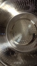 不锈钢沥水篮洗菜篮子洗米筛厨房家用沥水漏盆淘米盆子食品级 32CM加高沥水盆 实拍图