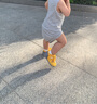 月星童鞋 日本进口学步鞋凉鞋 女童夏季镂空网面透气机能鞋男童关键鞋 黄色 20 (内长12.5cm适合脚长12cm) 实拍图