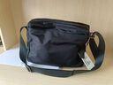 木林骑士（MuLin.Ks）男士单肩包帆布商务包男尼龙大容量牛津布邮差包休闲背包斜挎包男潮牌 黑色 大号（可装A4纸） 实拍图