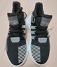 adidas EQT BASK ADV复古风中帮篮球风运动鞋男女阿迪达斯三叶草 黑/深灰/浅灰 43 实拍图