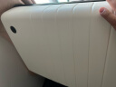 京东京造 无界行李箱20英寸PC男女拉杆箱登机旅行箱万向轮 云海白 实拍图