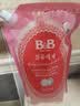 保宁（B&B）婴幼儿童洗衣液抑菌宝宝BB专用洗衣液去污温和中性不伤手强效 袋装洗衣液补充装 1300ml 实拍图