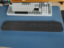 镭拓（Rantopad）TOTO 机械键盘托手托键盘护腕托鼠标手托 108键浅蓝色幸运兔 实拍图