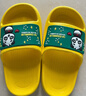 LA CHAPELLE HOMME男女儿童室内居家防滑洗澡软底可爱卡通凉拖鞋 黄色 32-33 实拍图