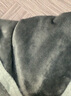 雅鹿毛毯牛奶绒毯子秋冬被子单人午睡毯冬季午休毯双人盖毯加厚毛毯被 加厚款-耀金黑【双面绒 不掉毛】 120*200cm【毛毯单件】 实拍图