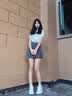 回力运动鞋女鞋2026夏季新款学生休闲鞋子女轻便网面软底减震跑步鞋 0612-1白灰【皮面款】 37 实拍图