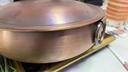 特厚铜火锅电磁炉燃气通用鸳鸯紫铜汤锅老式北京涮羊肉酸菜火锅盆 清汤26cm特厚复古铜锅 实拍图