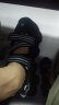 斐乐（FILA）女鞋草莓凉鞋新款厚底增高玛丽珍运动魔术贴凉拖 黑-BK 38.5 晒单实拍图