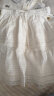 Teenie Weenie小熊2024春夏新款法式设计感蕾丝塔克条半身裙短裙女 白色 (预售6月10号发货) S 晒单实拍图