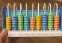 得力（deli）9行儿童计数器一年级数学教具小学生加减法计算架玩具蓝色74315 晒单实拍图