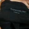 三枪（THREEGUN）秋衣秋裤纯棉男女套装秋季薄款3A抗菌防螨抗静电打底保暖内衣 【太空合作款】正黑 女 XL 实拍图