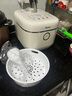 美的（Midea）飞快奶油电饭煲家用3-5人抗菌不粘内胆电饭锅5升青瓷新款智能可预约MB-5E01R 实拍图