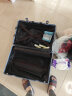梵地亚行李箱男铝框26英寸拉杆箱大尺寸飞机旅行箱航空密码箱女皮箱子蓝 实拍图