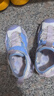 361°童鞋 儿童凉鞋2025夏季男女3-14岁户外包头沙滩凉鞋 紫28 实拍图