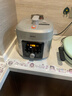 美的（Midea）沸腾浓香双模式小飞侠电压力锅0氟0涂层双胆高压锅5L智能预约家用煲汤4-6人煮饭煲E5825N国家补贴 实拍图