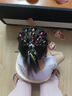 迈米德编发彩绳脏脏辫头绳发绳头发神器丝带头饰儿童彩色七彩发饰彩带女 三款彩色编发绳-64根 实拍图
