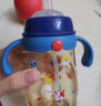 日康（rikang）吸管奶瓶 宝宝宽口奶瓶 PPSU带手柄300ML N1060-1 红色 晒单实拍图
