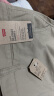 Levi's李维斯男士浅咖色短裤薄款潮流个性时尚简约商务宽松休闲裤 卡其色 36 实拍图