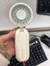 艾美特（AIRMATE）风宝小风扇伞夹手持风扇小风炮便携式折叠充电迷你小型长续航户外轻音节能电风扇开学季军训宿舍 实拍图