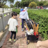 京东京造户外露营车 两向折叠 营地小推车拖车 野餐摆摊出行装备 石墨黑  实拍图