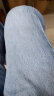 Levi's李维斯冰酷系列24夏季505直筒牛仔裤男士潮流复古休闲宽松 蓝色 32/32 晒单实拍图