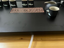 忘艺 黑陶功夫茶具套装家用整套茶具月牙茶盘陶瓷茶杯茶壶茶台四合一 古窗茶盘+千里江山茶具套装 实拍图