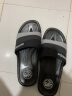 回力韩版凉拖鞋拼接情侣款浴室居家用时尚软底拖鞋HL333360黑色42码 晒单实拍图