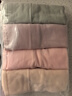 洁丽雅（grace）4条女士中腰内裤新疆棉纯棉裆透气收腹女式大码三角裤透气内裤女 【4条装】豆绿+暗粉+粉红+温杏 3XL【建议130斤-150斤】 实拍图