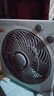 骆驼转页扇宿舍风扇台式鸿运扇床上家用静音电风扇学生小电扇 骆驼转页扇灰色无定时 实拍图
