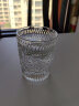 SOTIME水杯复古ins浮雕玻璃杯咖啡杯网红冷饮杯 矮款太阳花杯不带金边 实拍图