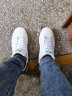 阿迪达斯 （adidas）三叶草新款 STAN SMITH 史密斯情侣款经典小白鞋休闲板鞋 M20324/绿标 轻微氧化慎拍 42.5 (265mm) 晒单实拍图