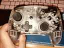 风暴妖龙无线游戏手柄switch pro手柄蓝牙体感游戏适用NS主机PC手机电视电脑steam类xbox怪物猎人双人成行 【透明白】一键唤醒丨体感操控丨多重震撼 实拍图