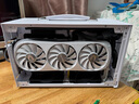 京兆信息PCIe4.0显卡延长线双反向延长线精粤铭瑄七彩虹等主板 闪麟蜂鸟服务器级可定制180度延长线itx机箱 【4.0】双反向19厘米/白色 实拍图