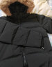 君羽反季羽绒服女过膝长款800高蓬白鹅绒加厚时尚狐狸真毛领鹅绒服女 黑色 800蓬90白鹅绒 L 充绒量303g 实拍图