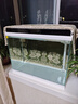 森森（SUNSUN）鱼缸水族箱客厅家用生态桌面金鱼缸免换水懒人鱼缸一体缸自循环 HE-600内置棉和滤材（物流发货） 实拍图