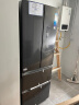 美的（Midea）325升一级能效双变频法式多门四开门小型家用电冰箱超薄风冷无霜节能低噪BCD-325WFPM(E) 实拍图