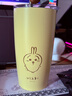 名创优品（MINISO）chiikawa系列吸管钢杯吸管杯保温水杯学生儿童水杯550mL(Usagi) 实拍图
