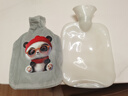 南极人注水热水袋pvc暖水袋加厚防爆可拆洗灌水保温暖手暖宝宝1000ml 实拍图