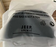 Jeep吉普帽子男士平顶帽鸭舌帽四季时尚户外太阳帽旅游出行防晒遮阳帽 黑色 实拍图