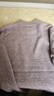 恒源祥100%纯羊毛绒衫男高领毛衣冬季加厚保暖衣服羊毛针织衫打底衫男装 7830【半高 领驼色】纯全100羊 XL 175【体重135-150斤】 实拍图