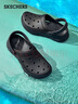 斯凯奇（Skechers）洞洞鞋男士夏季外穿包头泡泡鞋软底一脚蹬凉拖鞋沙滩鞋243160 实拍图