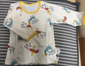 迷你木木屋儿童睡衣春夏男童女童薄家居服套装宝宝夏天薄款服装 蓝莓熊 120 实拍图