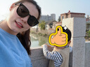 BOLON暴龙眼镜猫眼大框显脸小太阳镜女防晒开车墨镜潮 BL3182C10 实拍图