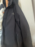 骆驼山海棉服男女加厚保暖防泼水抗静电外套户外旅行秋冬登山服 幻影黑 男女同款128C L 实拍图