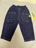 巴拉巴拉童装儿童牛仔裤男童裤子休闲裤小童宝宝春秋长裤 牛仔深蓝88301 90 实拍图
