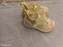 基诺浦（ginoble）婴儿学步鞋 24年春季8-18个月男女软底宝宝鞋子透气夏款GB2158 白色/仙果绿/青绿 110mm 脚长10.6-11.5cm 晒单实拍图